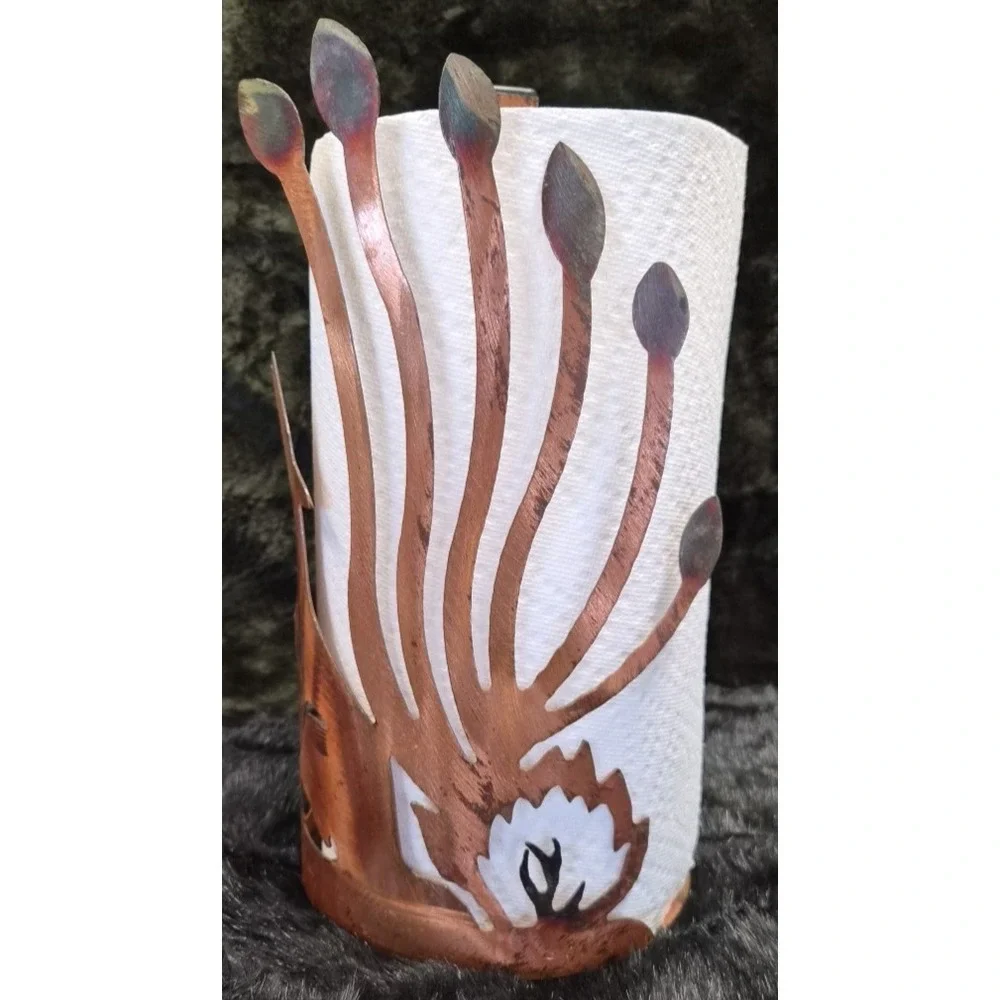 Copper Paper Towel‎ Holder
